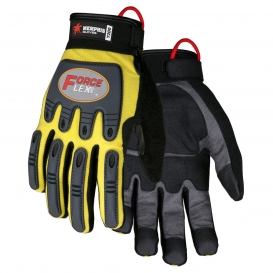MCR Safety Y200 ForceFlex Multi-Task Gloves - Clarino Synthetic Leather Palm - TPR Padded Back