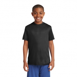 Sport-Tek YST350 Youth PosiCharge Competitor Tee - Black