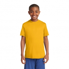 Sport-Tek YST350 Youth PosiCharge Competitor Tee - Gold