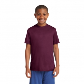 Sport-Tek YST350 Youth PosiCharge Competitor Tee - Maroon
