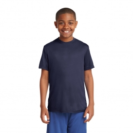 Sport-Tek YST350 Youth PosiCharge Competitor Tee - True Navy