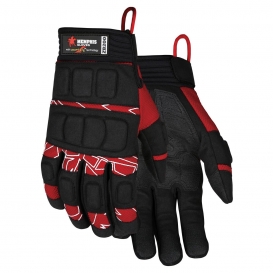 MCR Safety ZB200 ForceFlex Mechanics Gloves - Zoombang Back of Hand Protection