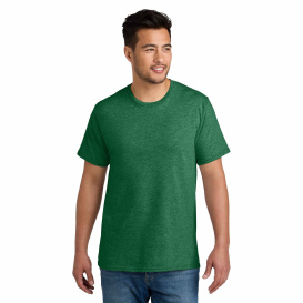 Port & Company PC340 CVC Tee - Athletic Kelly Green Heather