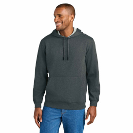 CornerStone CSF630 Tough Fleece Pullover Hoodie - Charcoal Heather