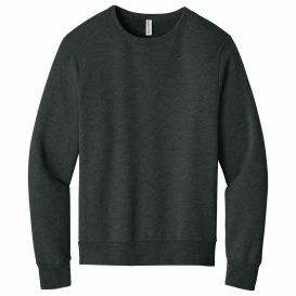 Bella + Canvas BC391 Unisex Sponge Fleece Classic Crewneck Sweatshirt - Dark Grey Heather