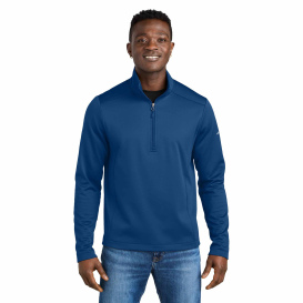 Eddie Bauer EB2360 Smooth Mid Layer Fleece 1/2-Zip - Cobalt Blue