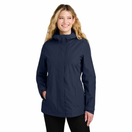 Port Authority L714 Ladies C-FREE Rain Jacket - True Navy