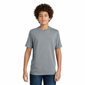 Port & Company PC340Y Youth CVC Tee - Athletic Heather