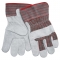 MCR Safety 1220S Economy Split Cowhide Leather Palm Gloves - 2.5
