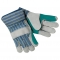 MCR Safety 1411A A Select Shoulder Leather Double Palm Gloves - 2.5