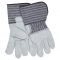 MCR Safety 1414A A Select Shoulder Leather Palm Gloves - 3/4 Leather Back