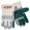 MCR Safety 16025 Sidekick Double Leather Palm & Fingers Gloves - 2.5