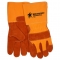 MCR Safety 1690 Bronco Split Side Cowhide Leather Palm Gloves - 4.5