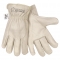 MCR Safety 3224 Road Hustler Cowhide Leather Drivers Gloves - Rolled Hem - Wing Thumb