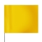 Presco Plain 4 inch x 5 inch with 18 inch Staff - Yellow