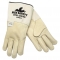 MCR Safety 4900LN Premium Grain Cow Leather Welding Gloves - 4.5