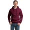 Jerzees 4997M Super Sweats NuBlend Pullover Hooded Sweatshirt - Maroon