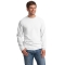 Hanes 5186 Beefy-T Cotton Long Sleeve T-Shirt - White