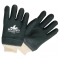 MCR Safety 6100S Double Dipped Sandy Finish Premium PVC Coated Gloves - Interlock Lined