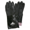 MCR Safety 6300SJ Double Dipped Sandy PVC Gloves- Jersey Lined - Gauntlet Cuff