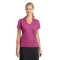Nike 637165 Ladies Dri-FIT Vertical Mesh Polo - Pink Fire