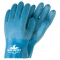 MCR Safety 6850 Blue Grit Latex Coated Gloves - Textured Grip - 10
