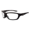 Wiley X Brick Safety Glasses - Gloss Black Frame - Clear Lens