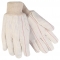 MCR Safety 9018CDPC Double Palm Gloves - 18 oz. Corded Nap-In Cotton Blend - Knit Wrist
