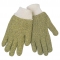 MCR Safety 9430KM Terrycloth Kevlar/Cotton Blend Gloves - Knit Wrist - Yellow/Green