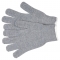 MCR Safety 9507LMH String Knit Gloves - 7 Gauge Cotton/Polyester - Gray