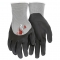 MCR Safety 96781 NXG Foam Dipped Nitrile Over the Knuckle Gloves - 13 Gauge Nylon - Gray