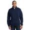 Jerzees 995M 1/4-Zip Cadet Collar Sweatshirt - Navy