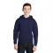Jerzees 996Y Youth NuBlend Pullover Hooded Sweatshirt - Navy