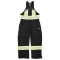 Berne HVNB02 Safety Striped Arctic Insulated Bib Overall - Black