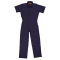 Berne P700 Axle Short Sleeve Coverall - Navy