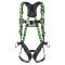 Miller AirCore Front D-Ring Harness Steel Hardware - Back and Side D-Rings - QC Chest and Leg Strap