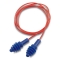 Howard Leight AirSoft 27 NRR Multiple-Use Corded Earplugs - Reusable case - Blue w/Red Polycord