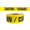 CAUTION/CUIDADO - Barricade Tape 1000 ft Roll-2.5 Mil