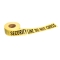 SECURITY LINE DO NOT CROSS - Barricade Tape 1000 ft Roll - 3 Mil