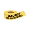 CAUTION TREE PROTECTION AREA - Barricade Tape 1000 ft Roll - 3 Mil