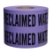 CAUTION BURIED RECLAIMED WATER LINE BELOW - Non-Detectable Underground Warning Tape