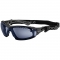 Bolle 40259 Rush+ Safety Glasses with Strap - Black/Grey Temples - Smoke Platinum Anti-Fog Lens