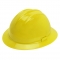Bullard C35YLR Classic Extra-Large Full Brim Hard Hat - Ratchet Suspension - Yellow