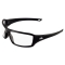 Bullhead BH1561AF Walleye Safety Glasses - Black Frame - Clear Anti-Fog Lens