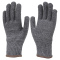 C2V 4100G Heavy Weight Poly/Cotton Work Gloves - Gray