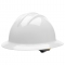 Bullard C34WHR Classic Full Brim Hard Hat - Ratchet Suspension - White