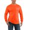 Carhartt 100494 Force Non-ANSI Color Enhanced Long Sleeve T-Shirt - Brite Orange