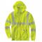 Carhartt 100503 Type R Class 3 Zip-Front Safety Sweatshirt - Brite Lime
