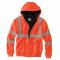 Carhartt 100504 Type R Class 3 Thermal Lined Safety Sweatshirt - Brite Orange