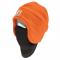 Carhartt 100795 High-Visibility Color Enhanced Fleece 2-in-1 Hat - Brite Orange